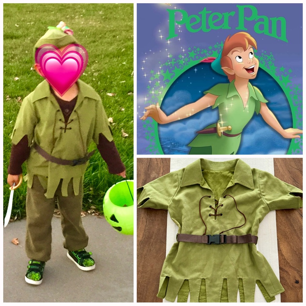 Peter Pan costume top
